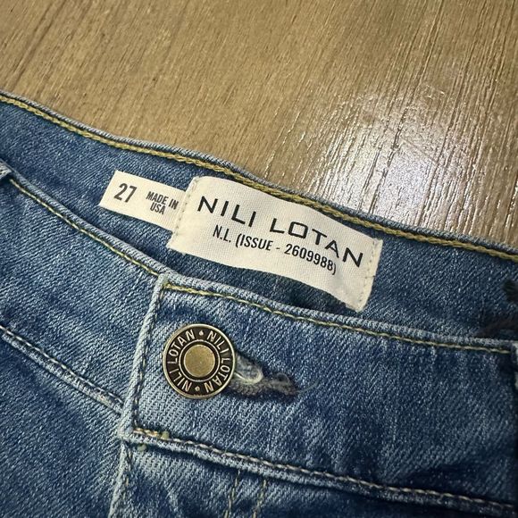 Nili Lotan Julie Trouser Denim Shorts size 27 - Picture 8 of 11